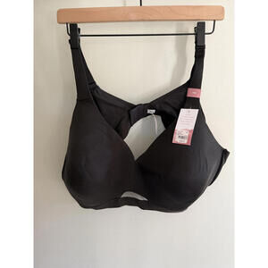 50C NWT CACIQUE Black Lightly Lined No Wire Bra